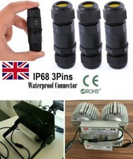 IP68 2-3 Pole Core Joint Outdoor Waterproof Electrical Cable Wire Connector
