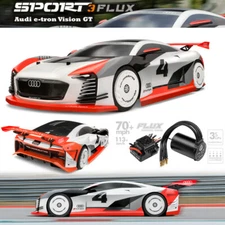 NEW HPI SPORT 3 FLUX AUDI E-TRON VISION GT 1/10 4WD RTR Racing Car FREE US SHIP