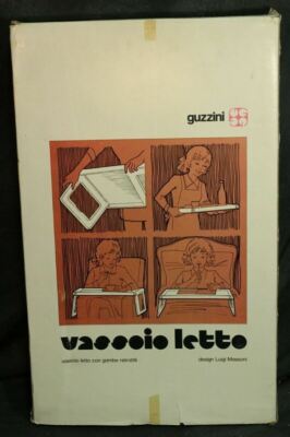 Vintage Guzzini TV/Bed Tray Designed by Luigi Massoni in Original Box