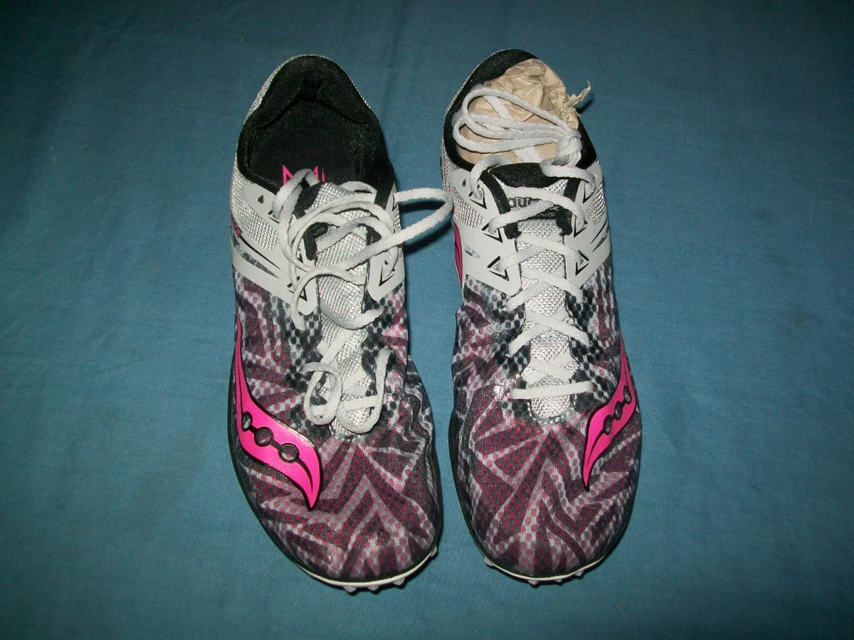 Saucony top pink spikes