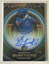 2022 Bowman Inception Baseball - Autos, Parallels and Base - Pick Your Card