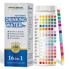 16 in 1 Merydi 100pcs Water Testing Strips Wh...