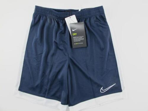 Nike NEW Dri-Fit Blue White Boys Youth M Soccer Running Gym Track Shorts AJ9279 - Picture 6 of 12