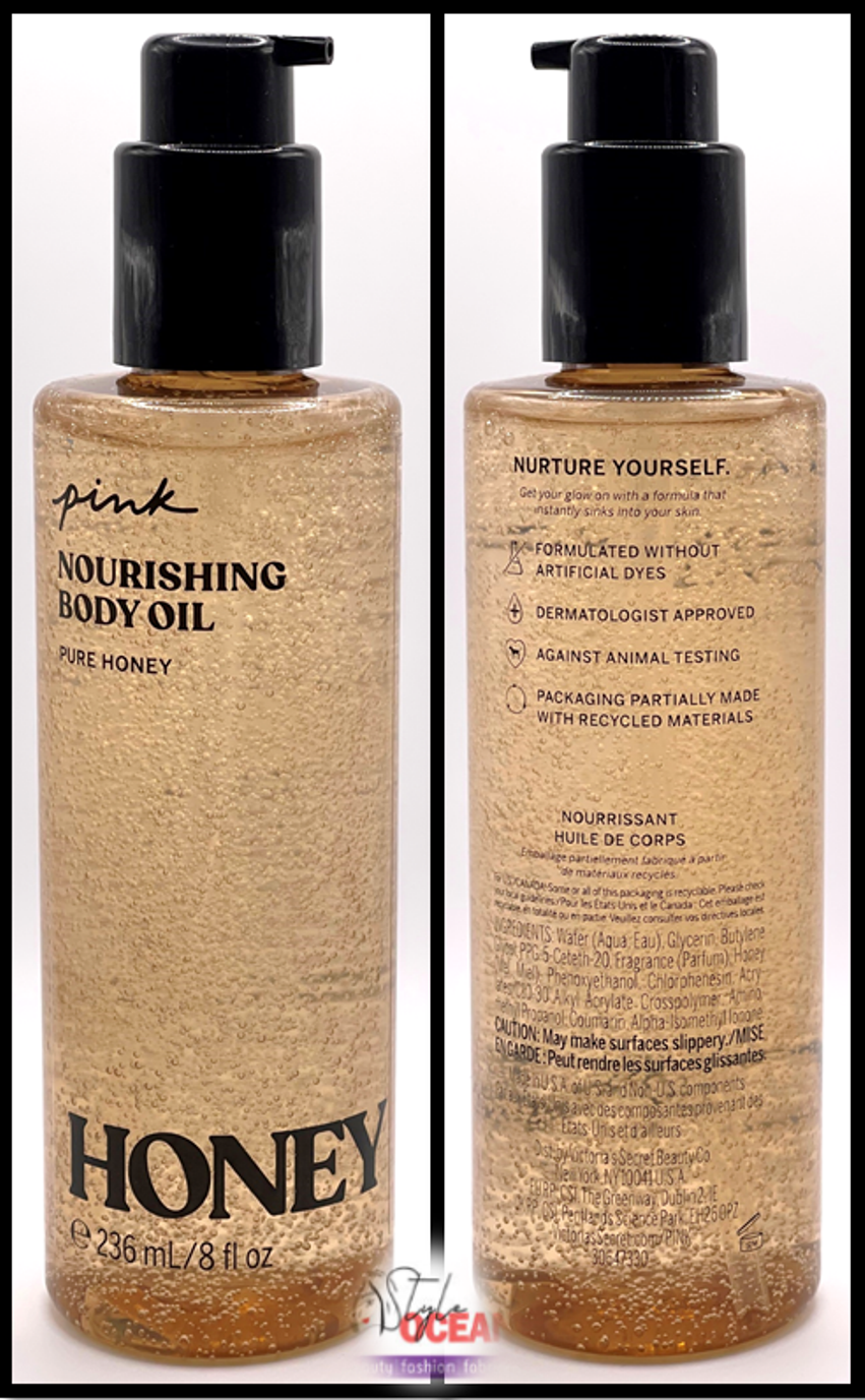 Victoria's Secret PINK New | HONEY | Nourishing Body Oil 236ml