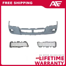 Front Bumper Cover + Grille Kit For 2003-2004 Pontiac Vibe Base GT