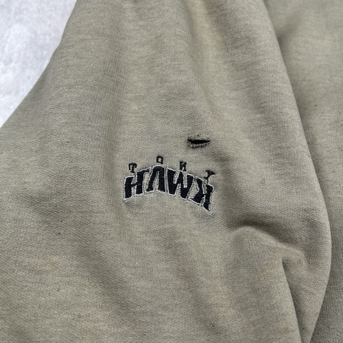 Distressed Y2K Tony Hawk Cyber Grunge Sherpa Fleece Zip Up Hoodie Men’s Size XL - Picture 8 of 8