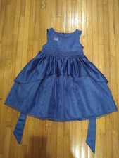 Princess faith blue dress girl size 5