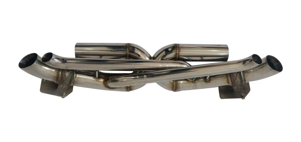 Fits Porsche 992 Carrera's 3.0L Turbo 20-24 Top Speed Center X-Pipe Exhaust W/V - Image 4 of 4