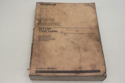 CAT CATERPILLAR 973 LGP Ersatzteileliste Ersatzteilekatalog SEBP1387-0