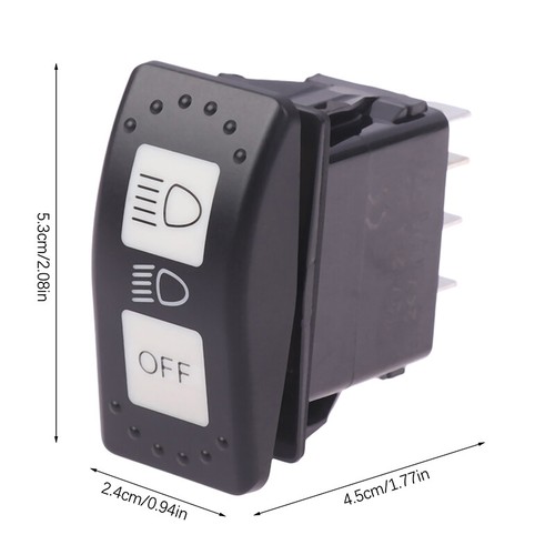 Headlight Switch Light For Can Am Defender HD10 Max HD10 Maverick X3 Turbo Sport - Zdjęcie 3 z 11