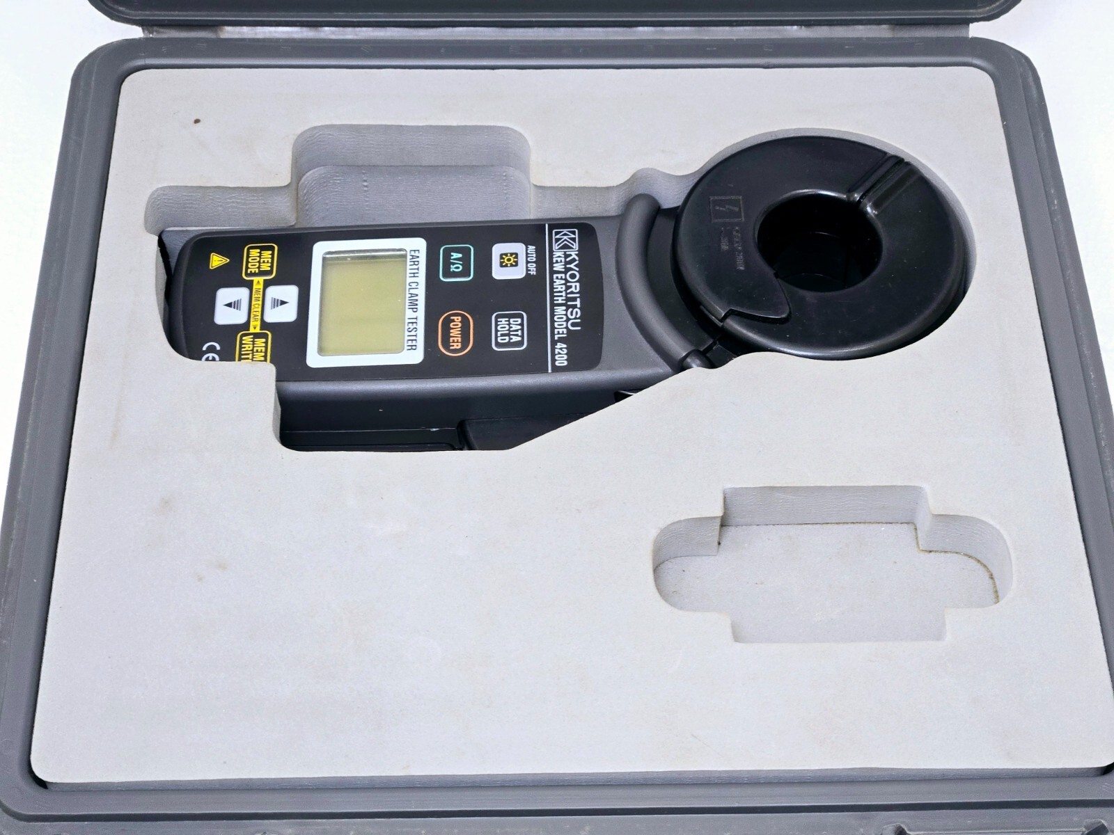 KYORITSU MODEL 4200 KEW EARTH MODEL 4200 EARTH CLAMP TESTER 0.05 TO 1200 Ω #1