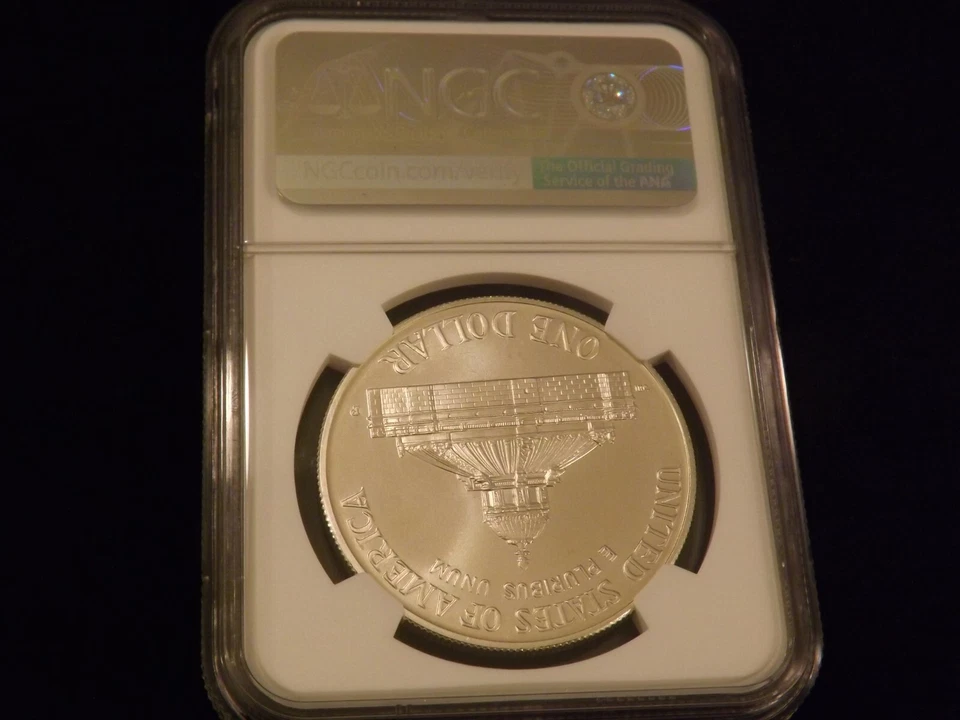 2000-P   Library Of Congress          NGC MS  70 - Image 2 of 2