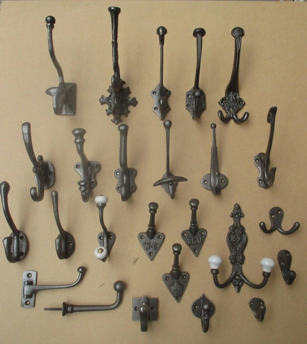 Old metal coat hooks deals
