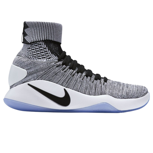 Nike Hyperdunk Flyknit Black White for Sale | Authenticity Guaranteed |