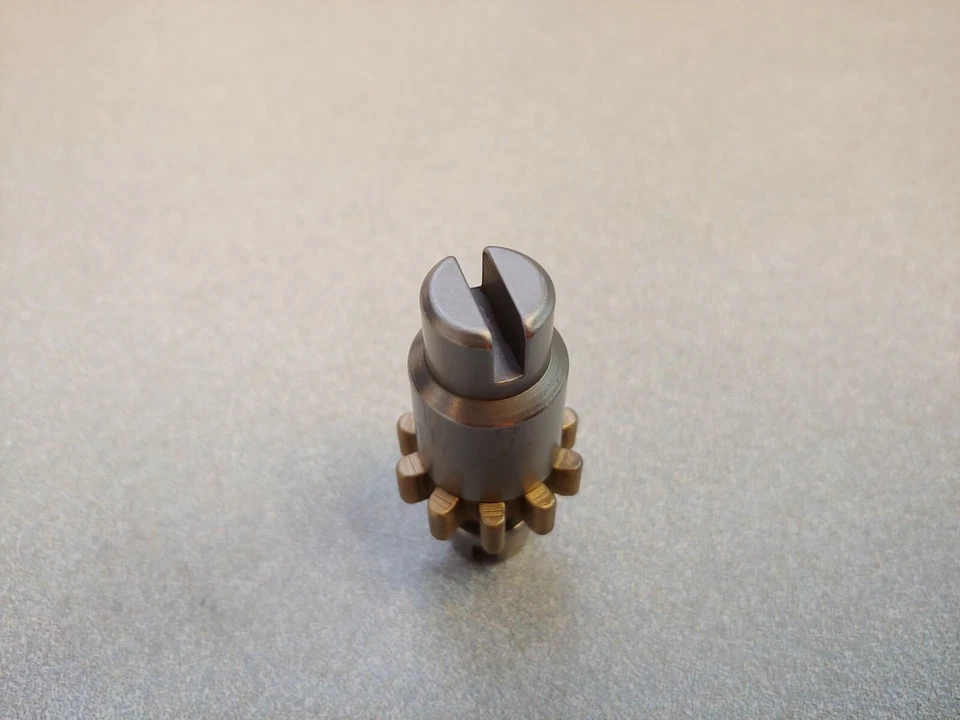 VERY NICE ORIGINAL PORSCHE 356C 356SC 911 912 PARKING BRAKE STAR WHEEL ADJUSTER - Image 3 of 4