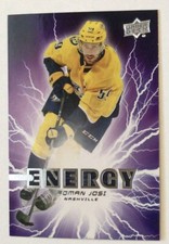 2019-20 Upper Deck-Roman Josi Nashville Predators-Pure Energy #PE46