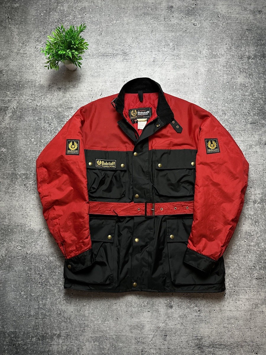 80s Belstaff Outlawモーターサイクルジャケット赤 38 M 80s Belstaff Outlawモーターサイクルジャケット赤 38 M Vintage