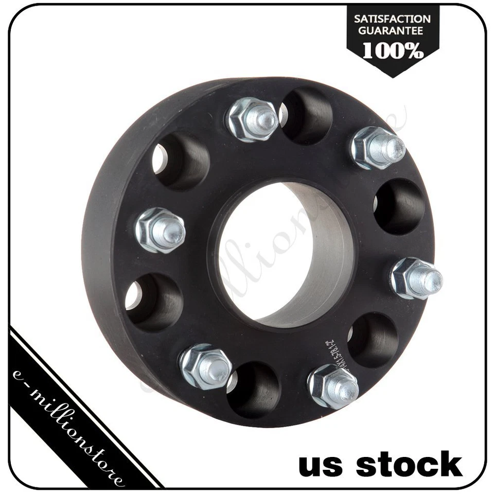 Espaçadores de roda HubCentric 2 peças 2" 50mm 6x5.5 para 2000-2014 GMC Yukon XL 1500 - Imagem 3 de 4