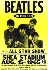 The Beatles - Shea Stadium - 1965 - Poster