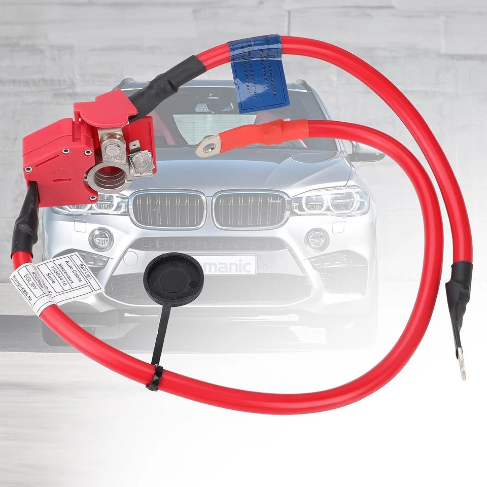 Cable de batería terminal positivo 61129322056 para BMW X6 X5 M 2015 2016 2017 2018 Foto 3 de 4