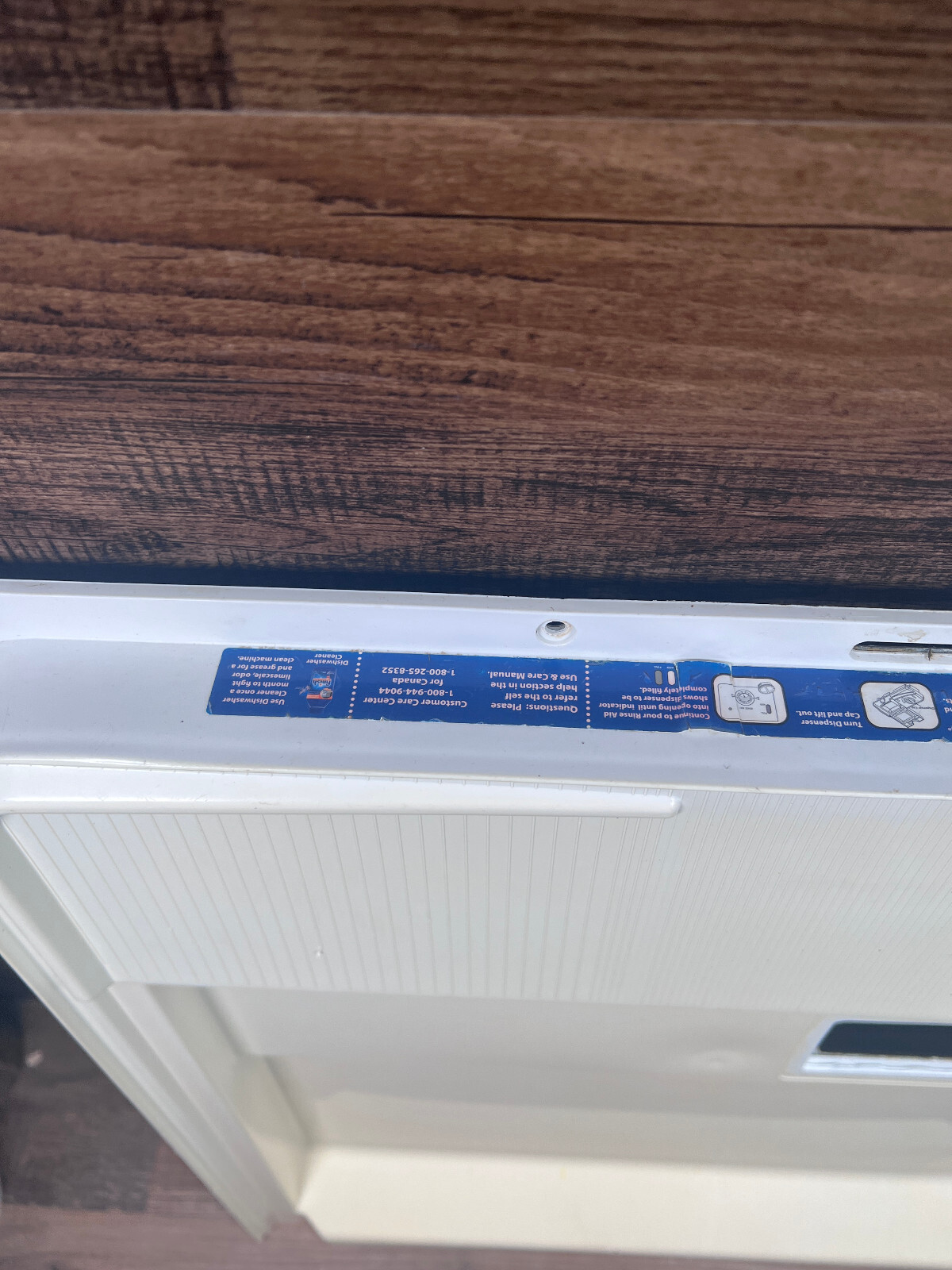 Frigidaire Gallery Dishwasher Part Inner Door Panel Liner 154743501 eBay