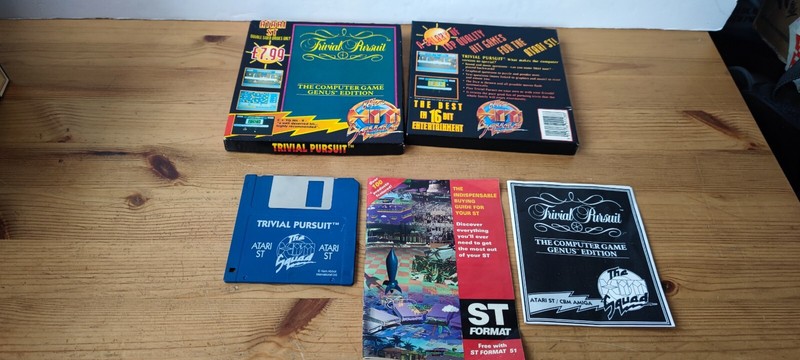 Trivial Pursuit (The Hit Squad) - Atari ST - Complete - Tested