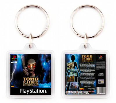 Tomb Raider Chronicles PlayStation PSX Keyring