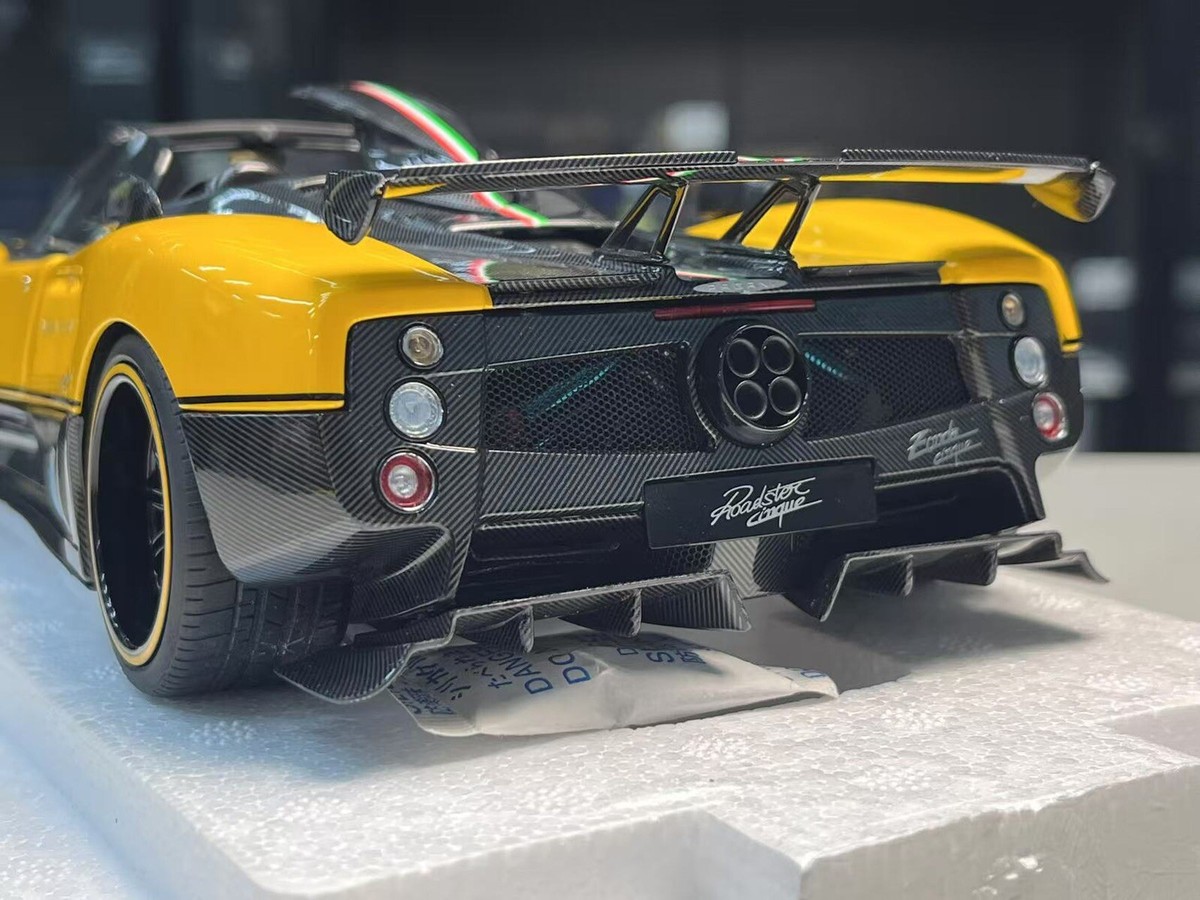 1/18 Almost Real AR Pagani Zonda Cinque Roadster In Metallic