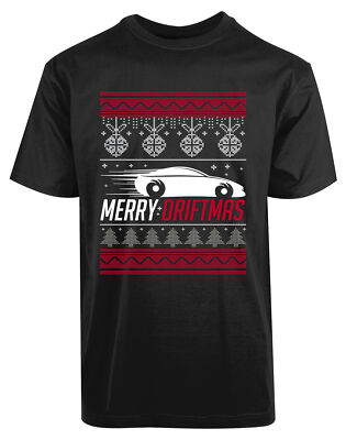 Merry Driftmas Christmas Car New Men's Shirt Santa Blessed Cool Stylish Gift Tee