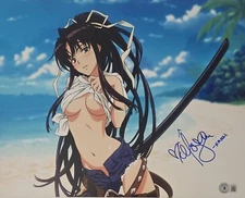 Kaori Kanzaki Signed Photo Certain Magical Index Autograph Morgan Laure Beckett