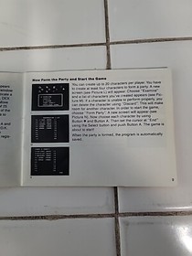 ULTIMA EXODUS : (NES , 1988) = **INSTRUCTION MANUAL ONLY **