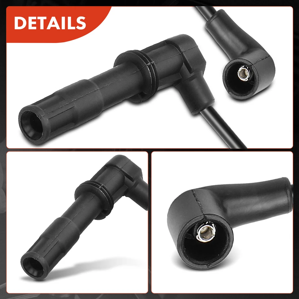 4X Cavo Di Accensione Set Cavi Per VW Bora Golf IV Polo Skoda Fabia I 6Y2 Seat - Immagine 3 di 4