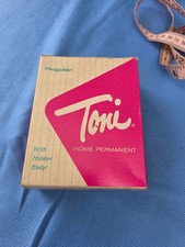 1950s Toni Home Permanent Hair Box
