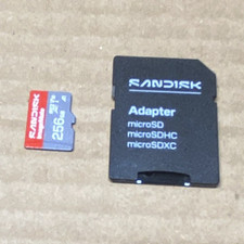 SanDisk Ultra 256GB microSDXC Class 10 Memory Card w/ SD Adapter Included