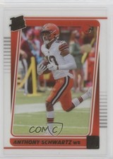 2021 Panini Clearly Donruss Rated Rookie Gold Anthony Schwartz #82 fm0
