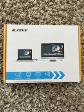 KCEVE 2 Ports KVM Switch Dual Display 4K HDMI KVM Switch Dual Monitor KC-KVM202