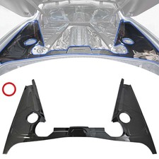 Carbon Fiber Style Engine Bay Panel Cover Frame Trim For Chevrolet Corvette C8