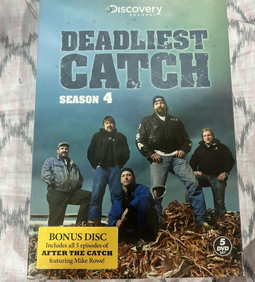 Deadliest Catch - Season Four 4 (DVD, 2009, 5-Disc) 5 Bonus After The Catch NEW
