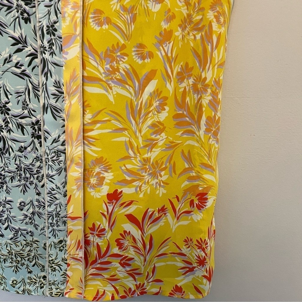 Patchwork Artsy Boho Micro Mini Semi Sheer Cottag… - image 12