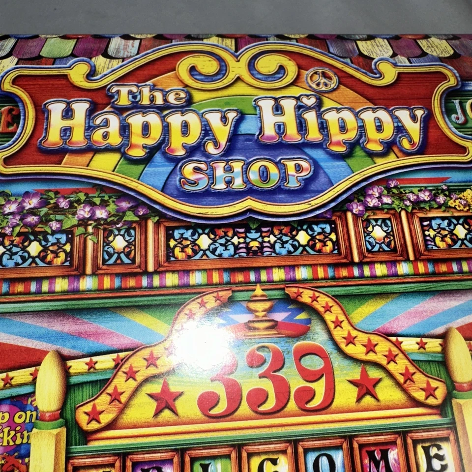Springbok 1000 Piece " The Happy Hippy Shop "  Jigsaw Puzzle COMPLETE - Image 3 of 4