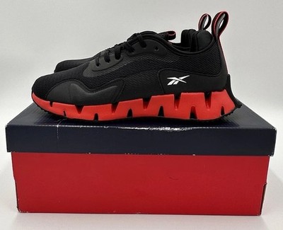 Reebok Size 5 Y (Youth Big Kid) Zig Dynamica Black Red New In Box NIB
