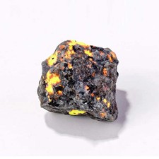 1PC Rough Yooperlite UV Fluorescent Emberlite Glowing Fire Rocks