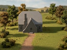 HO Scale Sears The Dover House 3d Printed Mod...
