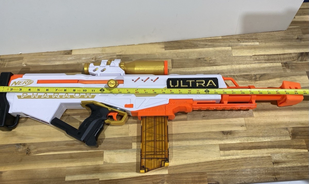 NERF E9257 Ultra Pharaoh Blaster With 10 Dart Clip And Darts