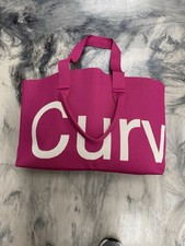 Curves by Sean Brown tote bag Raspberry Pink ...