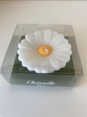 Christofle - Kerze in Gänseblümchenform - selten - NEU