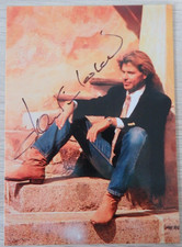 Autogramm österreichischer Schlagersänger Schauspieler Hansi Hinterseer (125052)