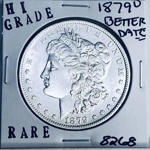 1879 O MORGAN SILVER DOLLAR HI GRADE GENUINE U.S. MINT RARE COIN 8268