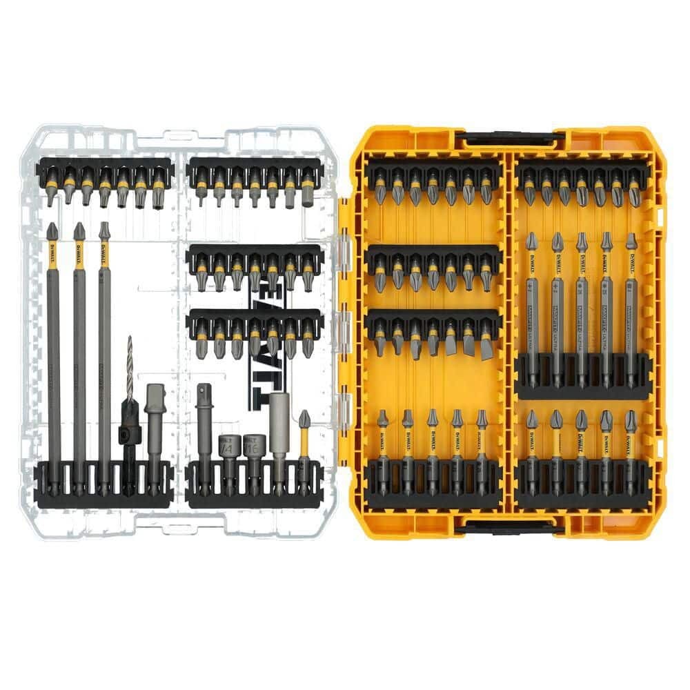 DEWALT Maxfit Ultra Steel Screwdriving/Drill Bit Set (81-Piece) w