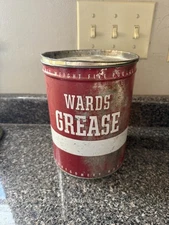 Montgomery Ward Wards 5 Pound Grease tin container EMPTY